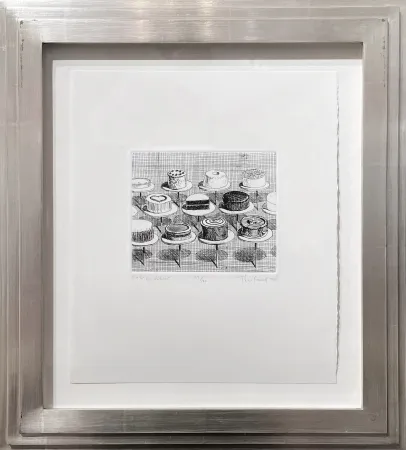 Grabado Thiebaud - Cake Window