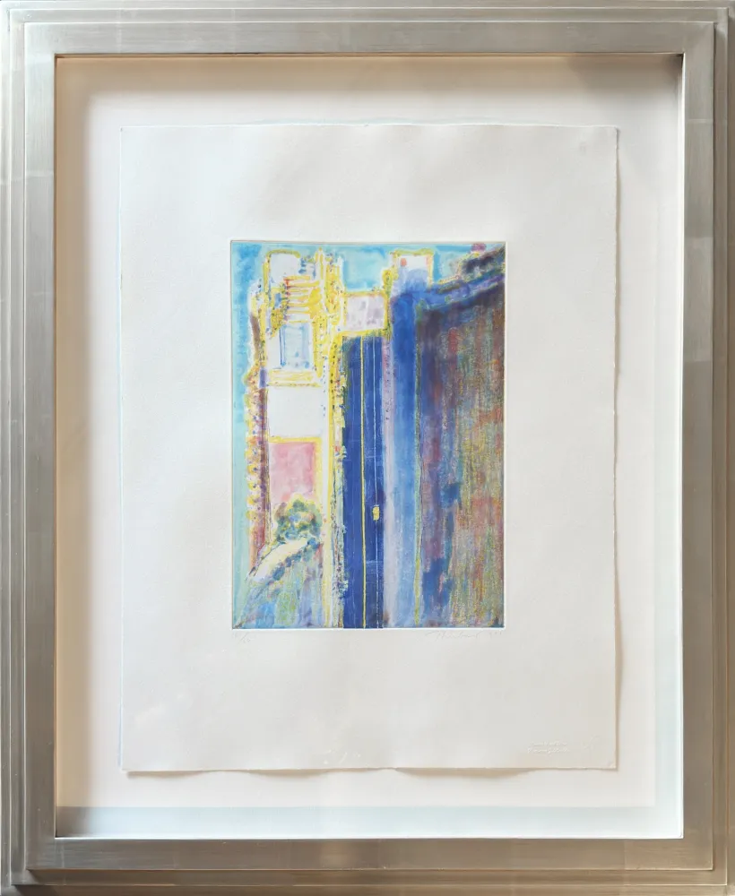 Aguatinta Thiebaud - City Edge