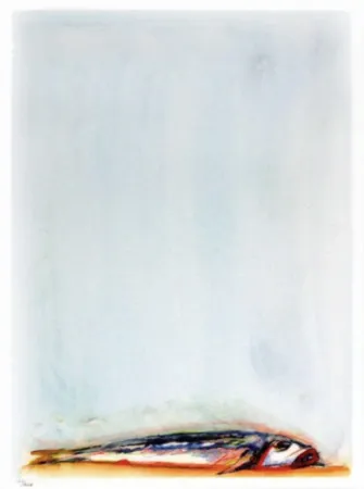 Litografía Thiebaud - Trout Fishing in America