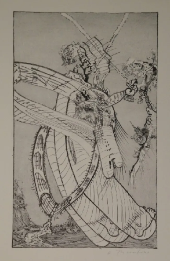 Litografía Thomkins - Ochsenzöllner.