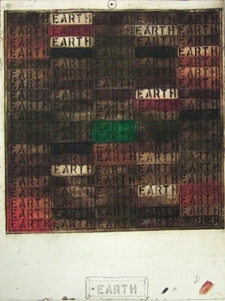 Aguatinta Tilson - Earth