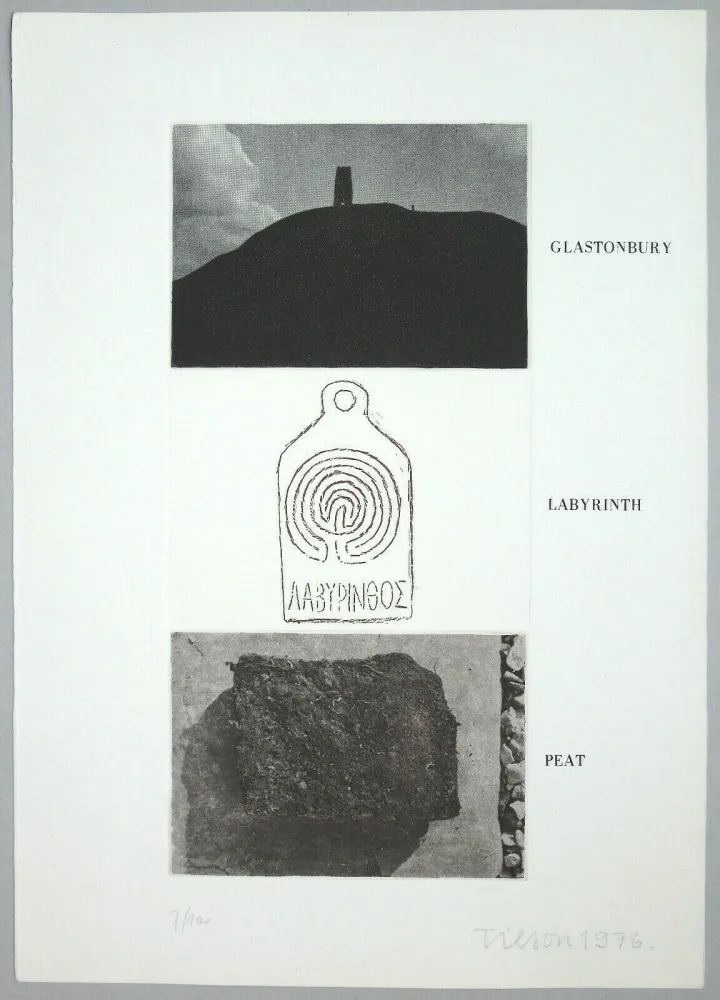 Grabado Tilson - Glastonbury