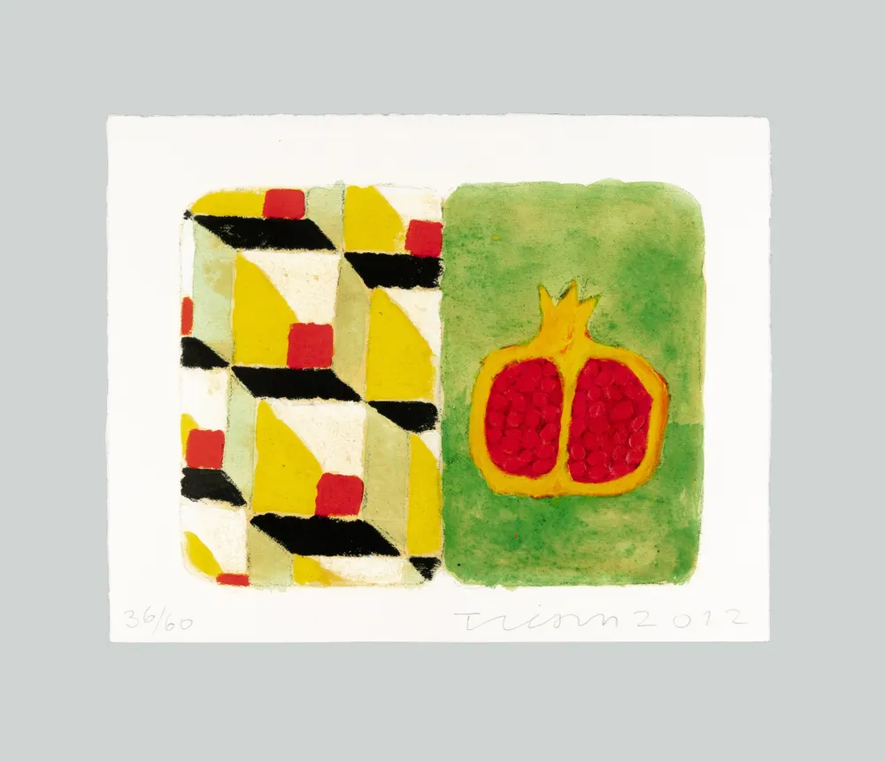 Carborundo Tilson - Melograno Diptych