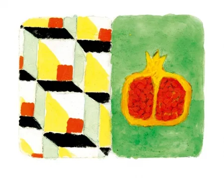 Carborundo Tilson - Stones of Venice Melograno Diptych