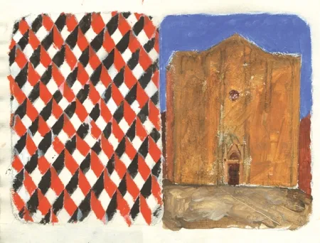 Aguatinta Tilson - Stones of Venice Sant'Alvise Diptych