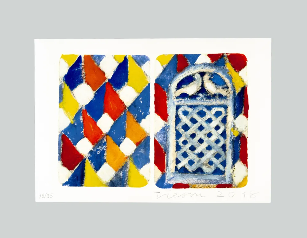 Carborundo Tilson - The Stones of Venice. Sant'Alipio. Diptych