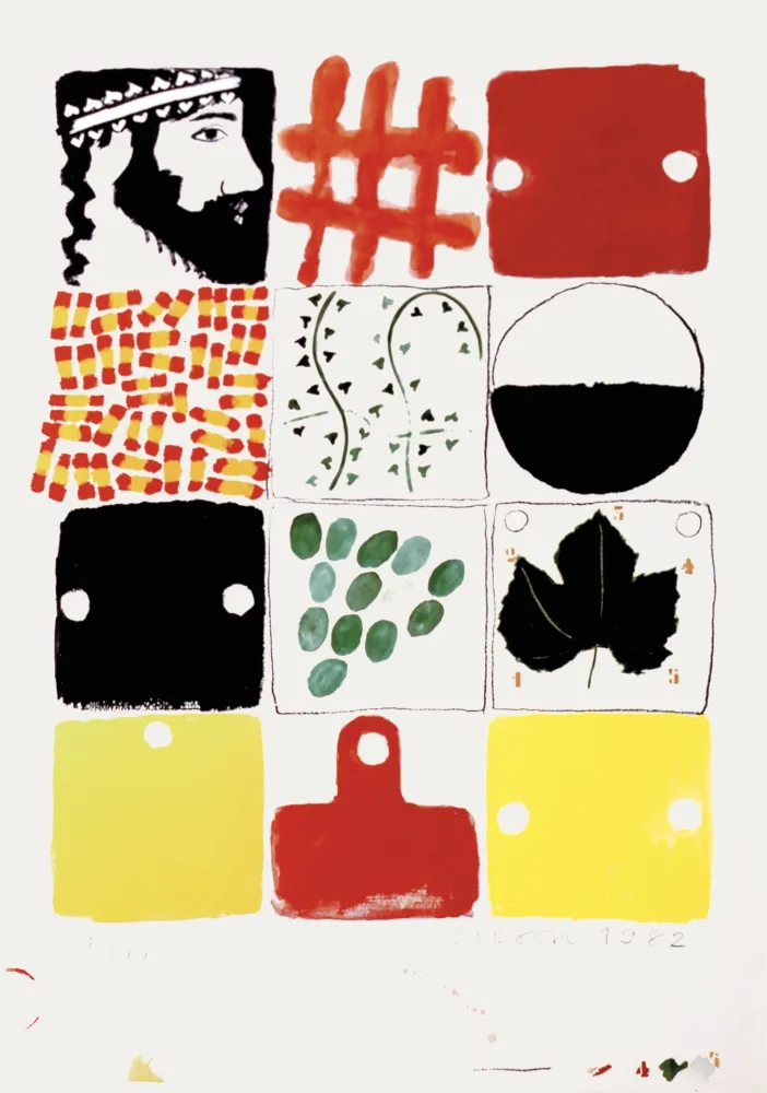 Litografía Tilson - Untitled