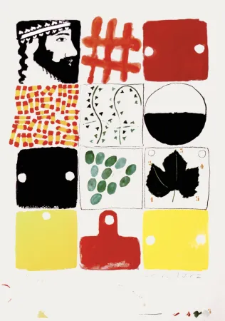 Litografía Tilson - Untitled