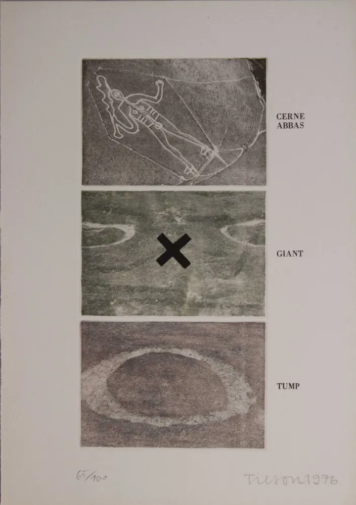 Aguafuerte Tilson - Untitled from ''Wessex' portfolio