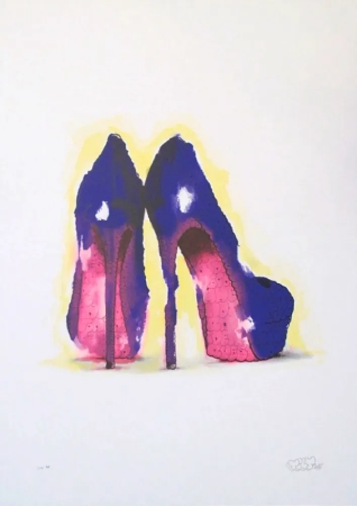 Serigrafía Tilt - Heels (Purple)