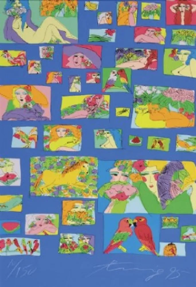 Serigrafía Ting - Composition 