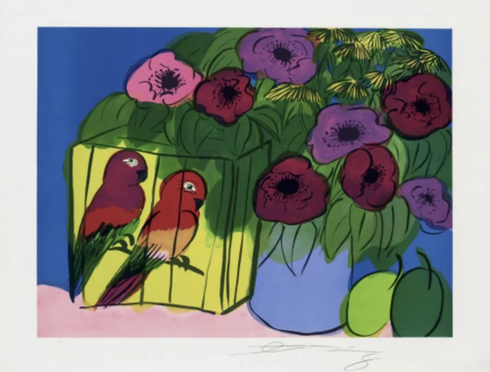 Litografía Ting - Conversation