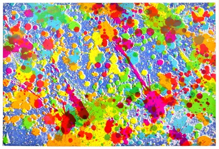 Litografía Ting - Good Morning (bleu)