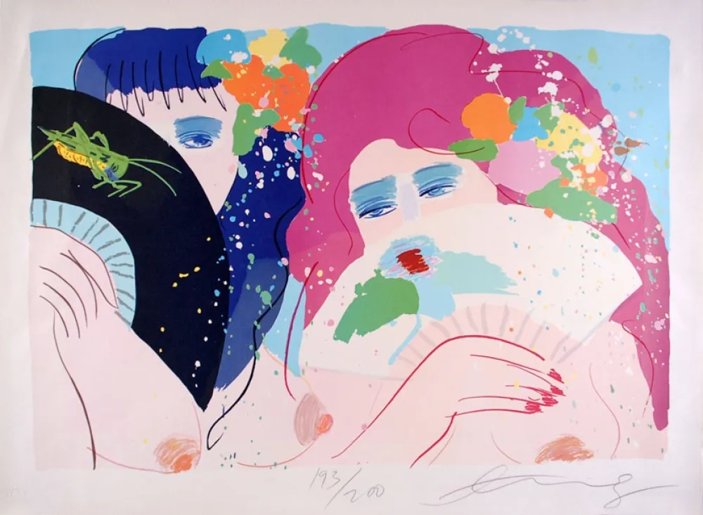 Litografía Ting - Hidden Smiles