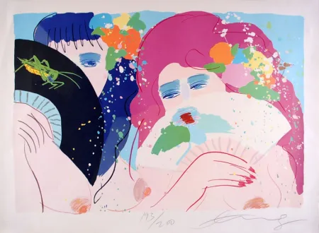 Litografía Ting - Hidden Smiles