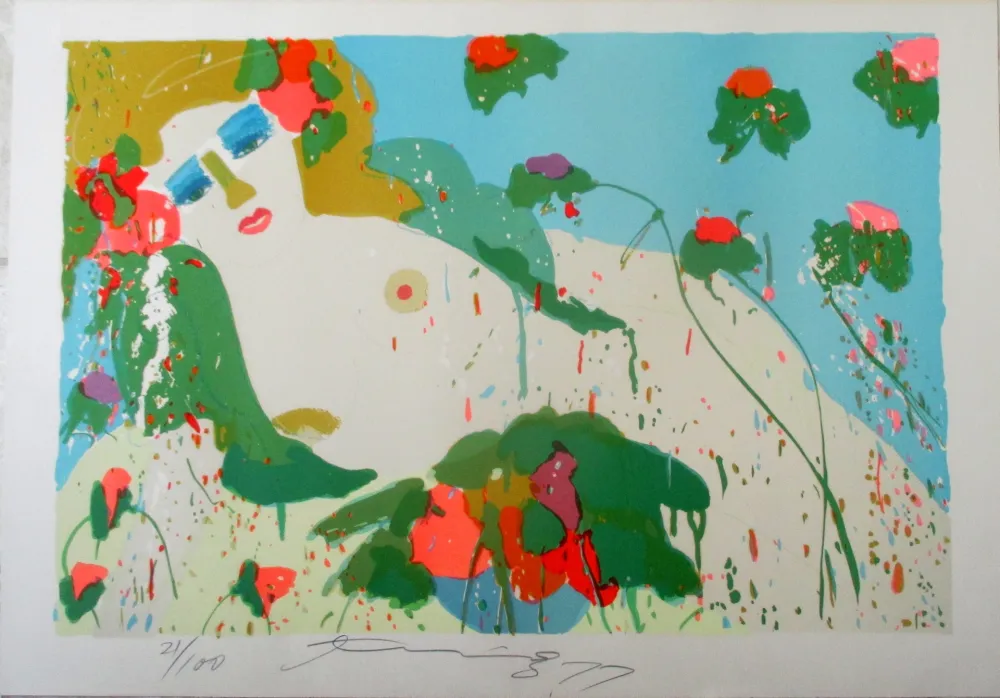 Litografía Ting - I love to be lovesick