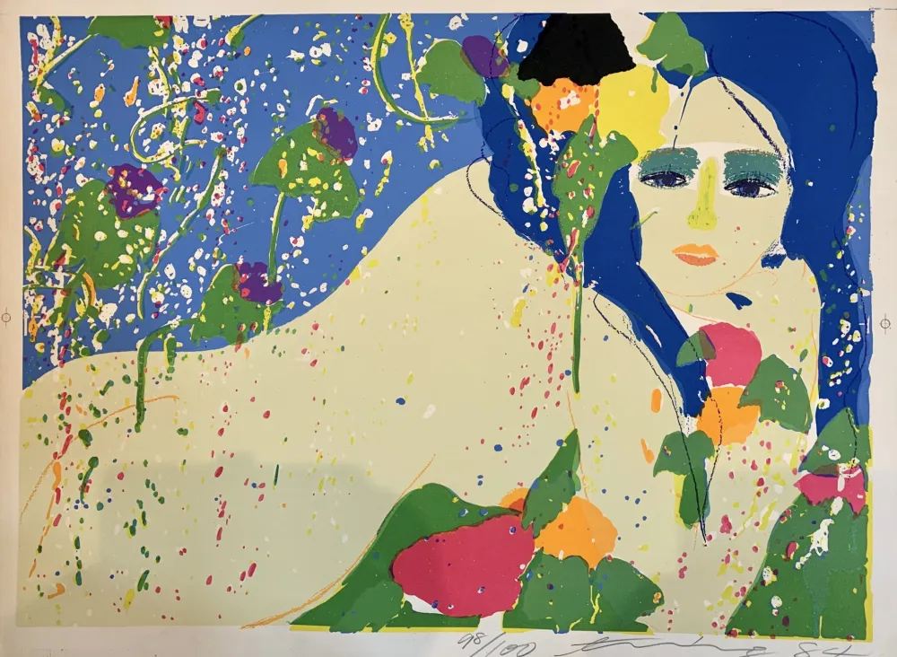 Litografía Ting - Lovely Nude