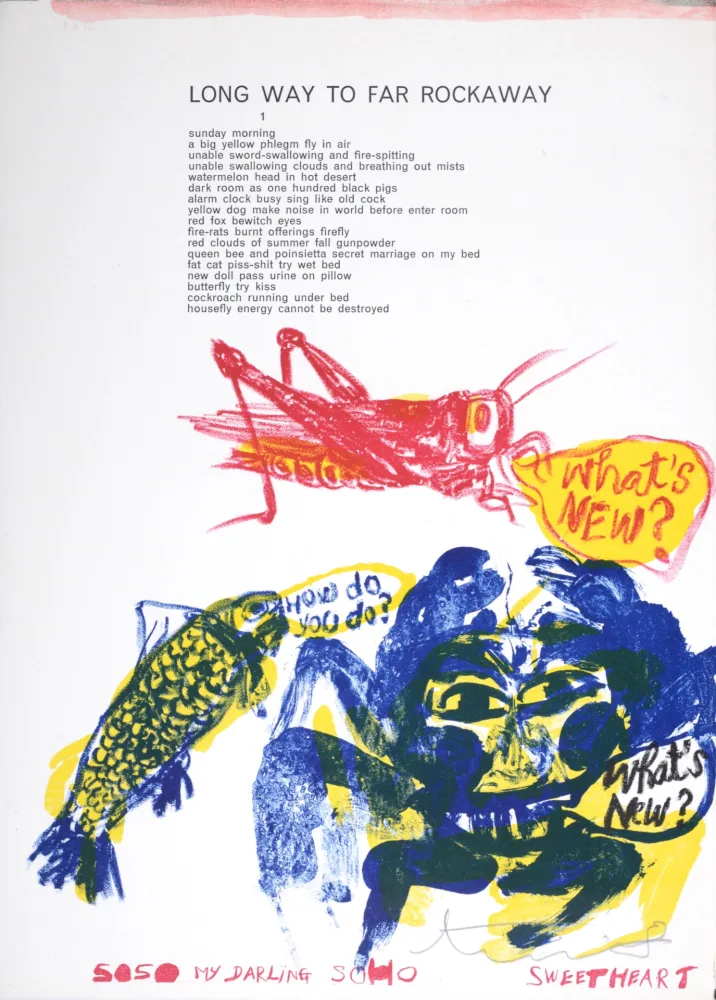 Litografía Ting - My Darling Soho, 1964 (Hand-signed)