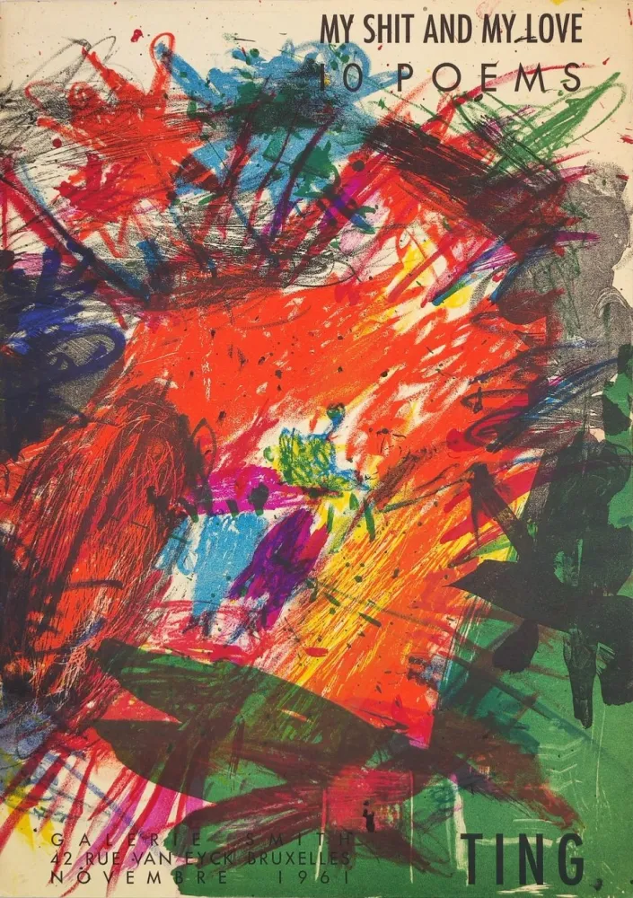 Libro Ilustrado Ting - My Shit and my love. 10 Poems. 