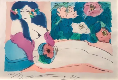 Litografía Ting - Sin titulo