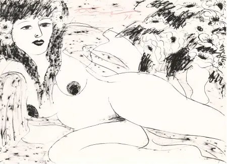 Litografía Ting - Untitled