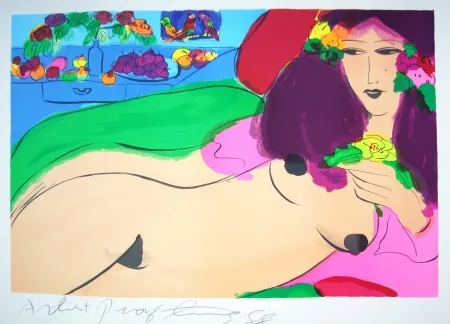 Litografía Ting - Woman 1