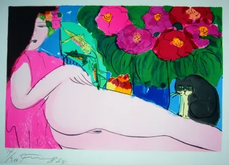 Litografía Ting - Woman 13