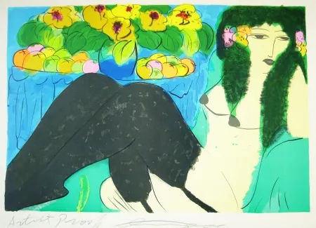 Litografía Ting - Woman 17