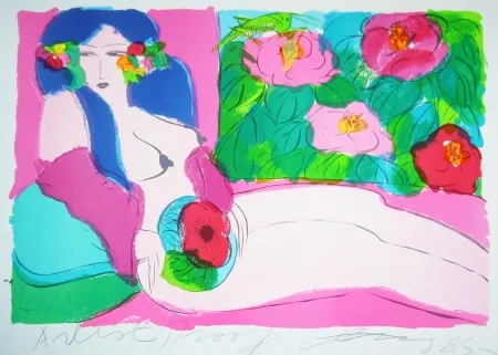 Litografía Ting - Woman 6