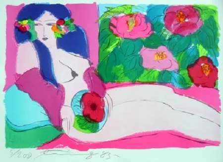 Litografía Ting - Woman 7