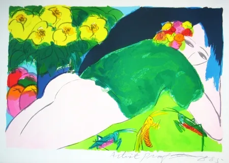 Litografía Ting - Woman 9