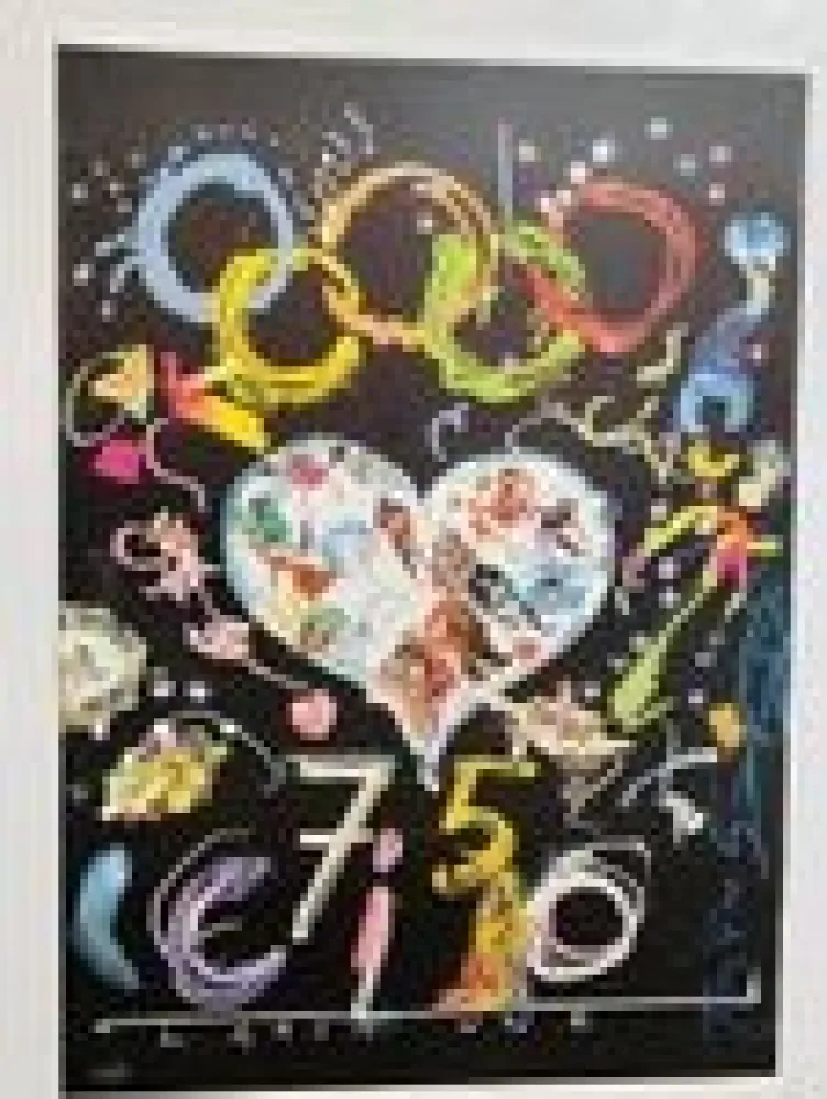 Serigrafía Tinguely - 75 CIO, Lausanne II