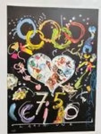 Serigrafía Tinguely - 75 CIO, Lausanne II