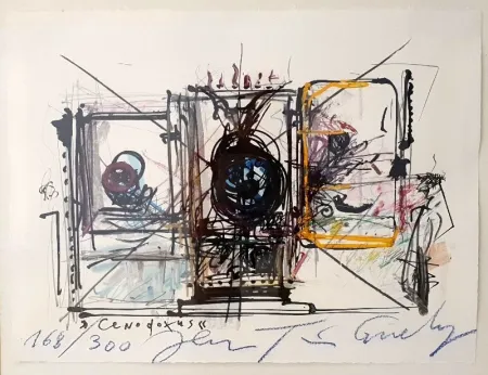 Litografía Tinguely - Cenodoxus