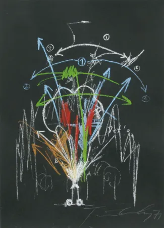 Serigrafía Tinguely - La vittoria