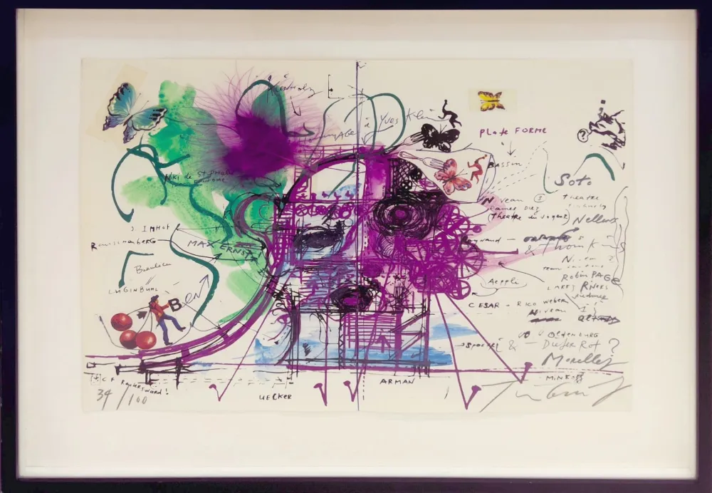 Múltiple Tinguely - Le Monstre dans la forêt (Hommage à Yves Klein) 