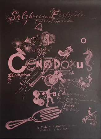 Cartel Tinguely - Salzburger Festipiele