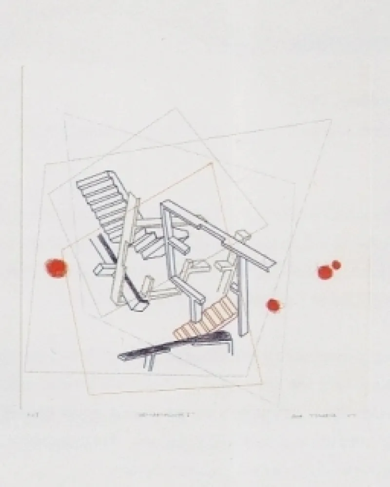 Aguafuerte Y Aguatinta Tiscornia - Des-habitationes 1