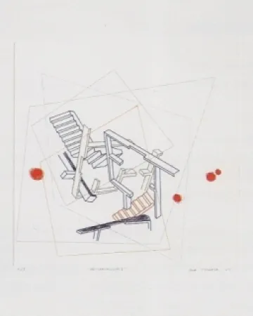 Aguafuerte Y Aguatinta Tiscornia - Des-habitationes 1