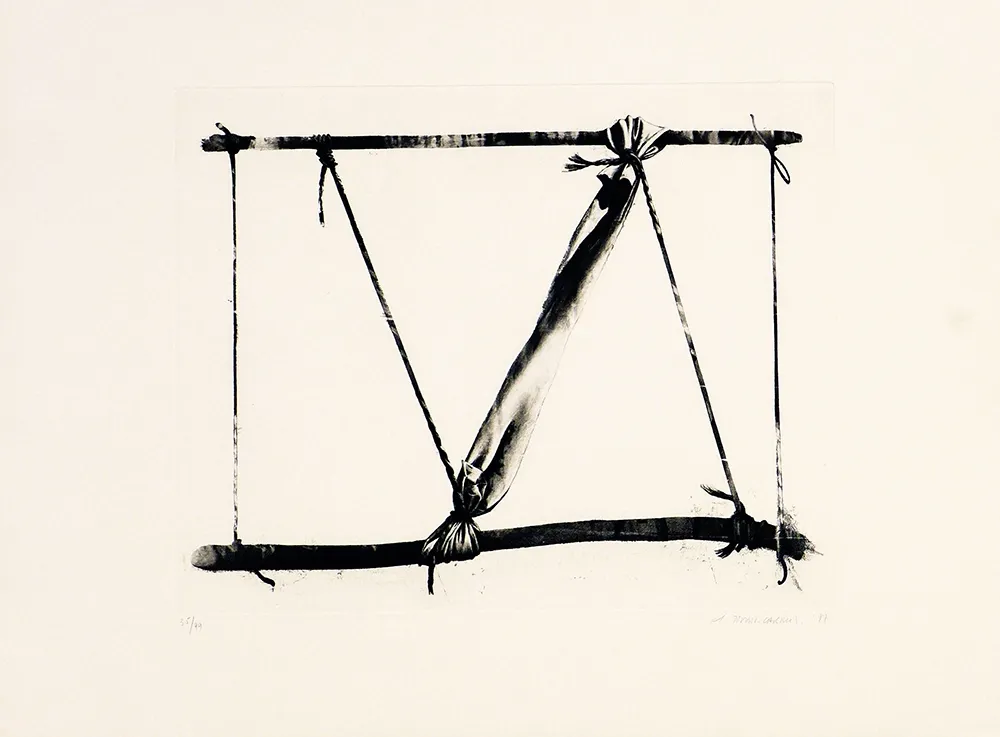 Aguatinta Titus Carmel - Agrès