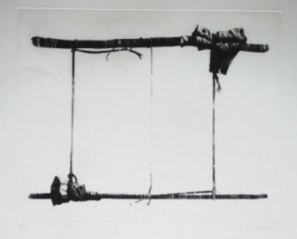 Aguafuerte Y Aguatinta Titus Carmel -  Agrès 4