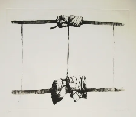 Aguafuerte Y Aguatinta Titus Carmel - Agrès 5