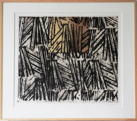 Aguafuerte Y Aguatinta Titus Carmel - Brisée III (Sur la route de la soie)