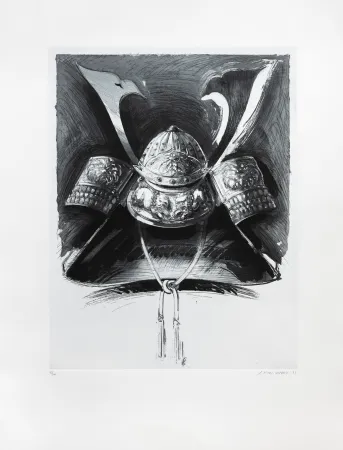 Grabado Titus Carmel - Casque de Nikko II