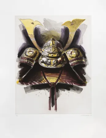 Grabado Titus Carmel - Casque de Nikko III