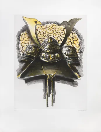 Grabado Titus Carmel - Casque de Nikko V