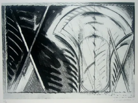 Aguatinta Titus Carmel - Chancay