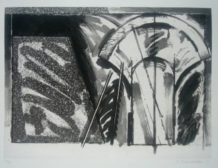 Aguatinta Titus Carmel - Chancay IX