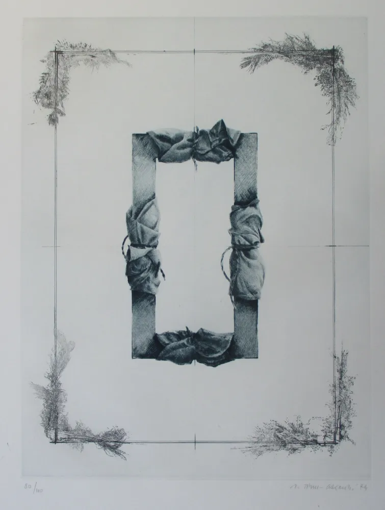 Grabado Titus Carmel - Composition