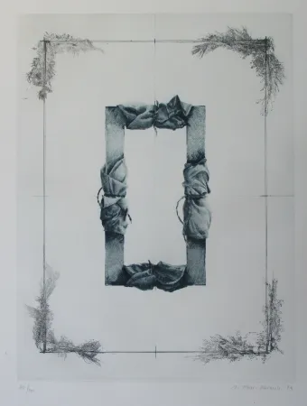 Grabado Titus Carmel - Composition